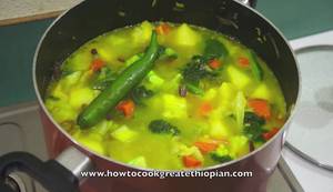 Ethiopian Kikel Kikil: Vegan Vegetable Stew Recipe