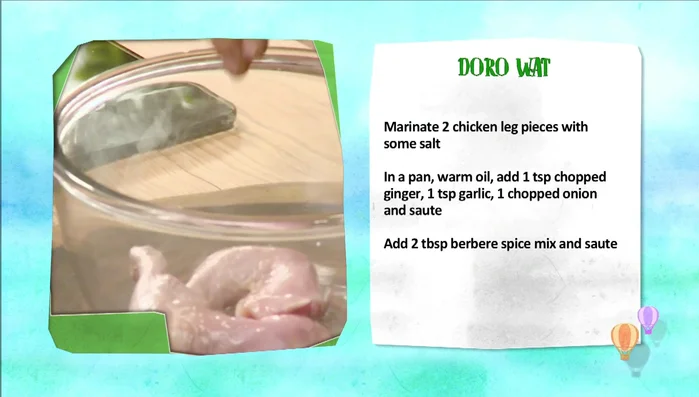 Marinate chicken leg with salt.