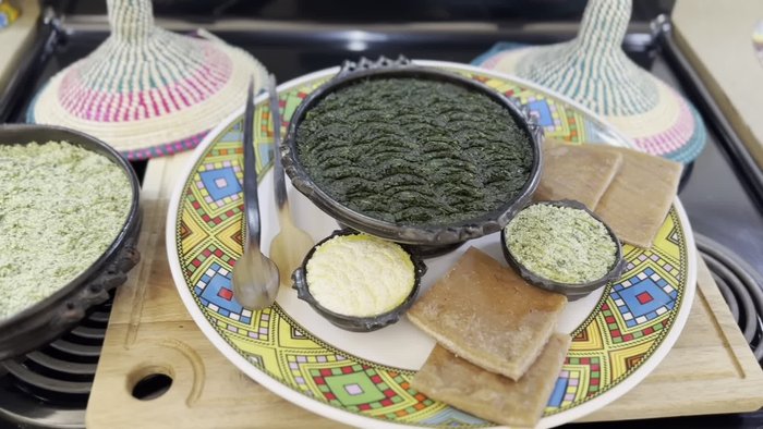 Peace, peace, and prepare the collard greens.