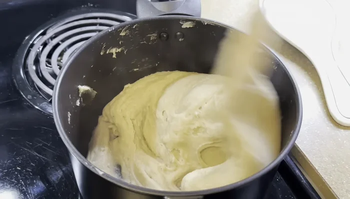 Bring the mixture to a simmer, stirring frequently to prevent sticking and burning.