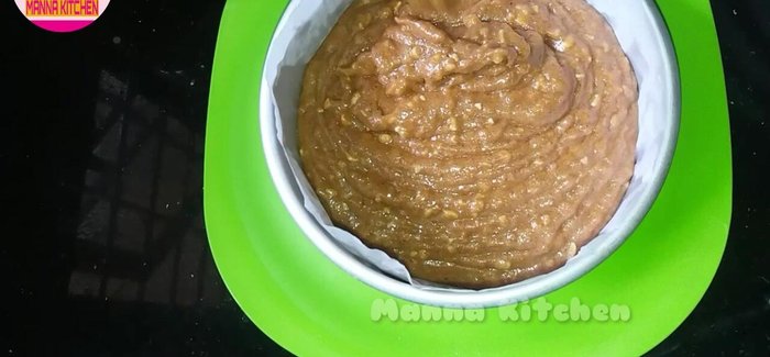 Bake in a preheated oven at the appropriate temperature until a toothpick inserted comes out clean. (check for doneness)