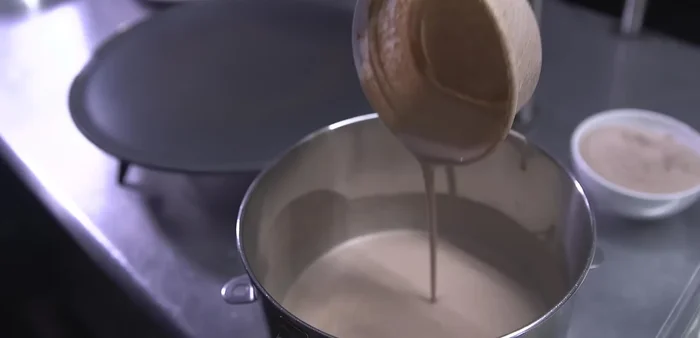 Let the batter ferment for approximately three days.