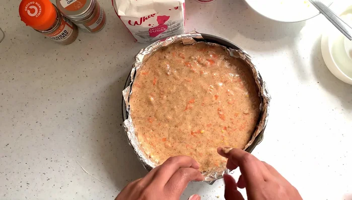 Bake at 180 degrees for 40-45 minutes.