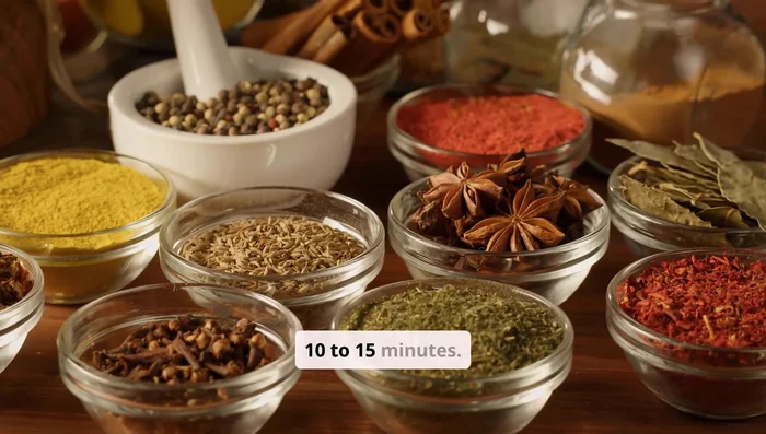 Let the fries rest for 10-15 minutes. Prepare your seasonings.