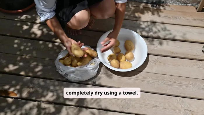 Heat oil to 325°F (165°C). Fry the potatoes in batches for 4-5 minutes until pale and soft.