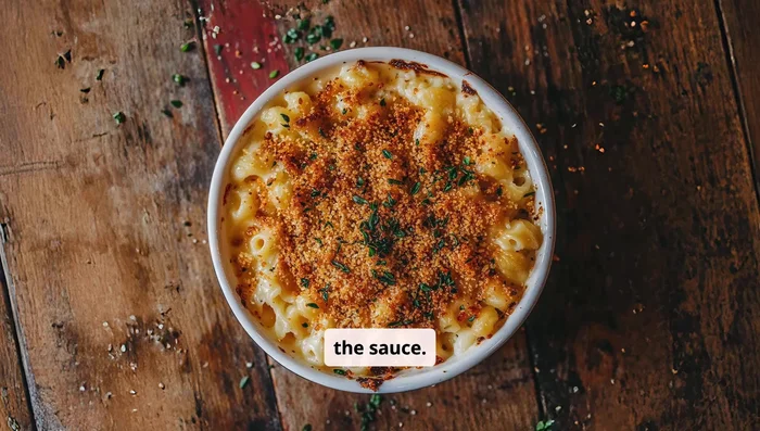 Add cooked macaroni to the sauce; toss to coat evenly. Sprinkle with chopped coriander leaves. Mix well.