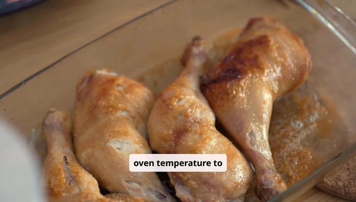Reduce oven temperature to 350°F (177°C); continue roasting for approximately 20 minutes per pound (e.g., 80 minutes for a 4-lb chicken).