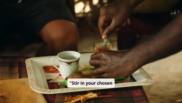 Stir in your chosen sweetener.