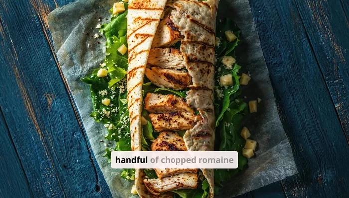 Add a handful of chopped romaine lettuce.