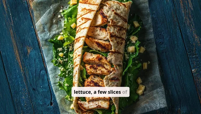 Add a few slices of grilled chicken.