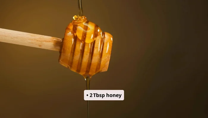Combine 1/2 cup plain yogurt, 2 tablespoons honey, and 1 tablespoon fresh lemon juice in a bowl.