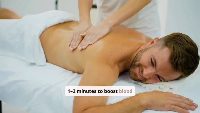 Gently massage the mask into your scalp for 1-2 minutes to improve blood flow and absorption.