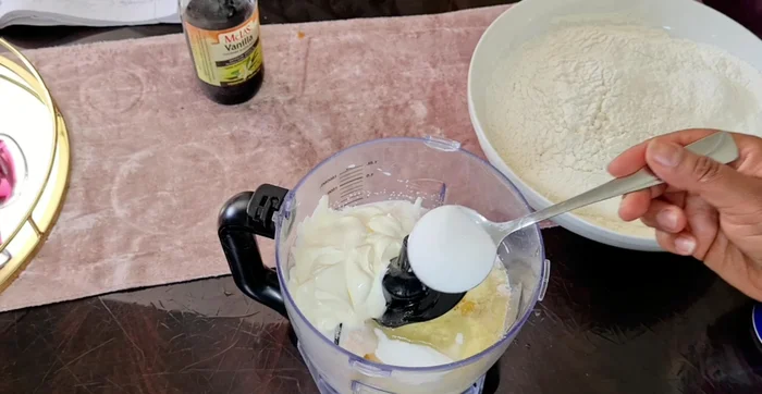 Start by adding olive oil.